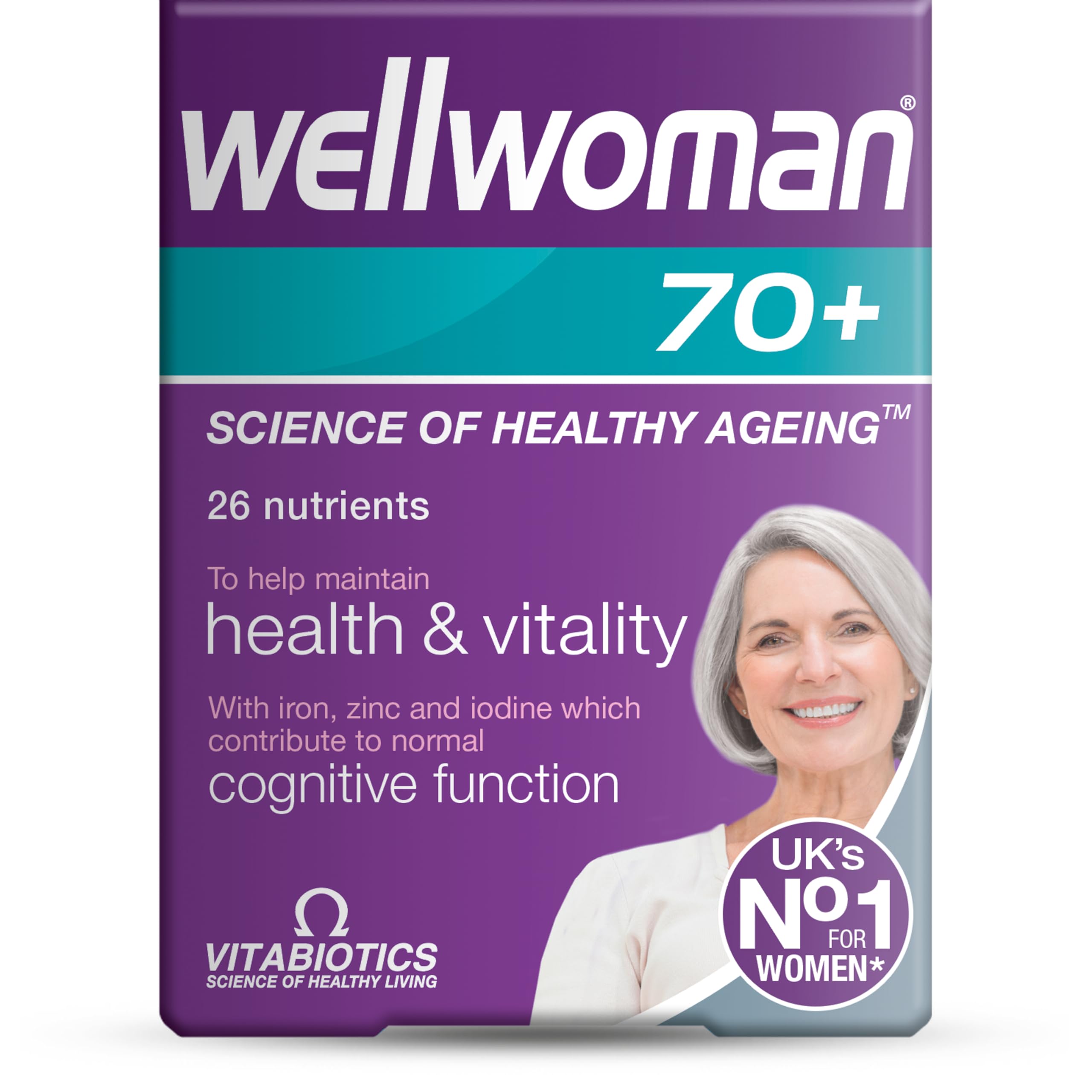 Multivitamin for Women Over 70 Years (Pack of 1)