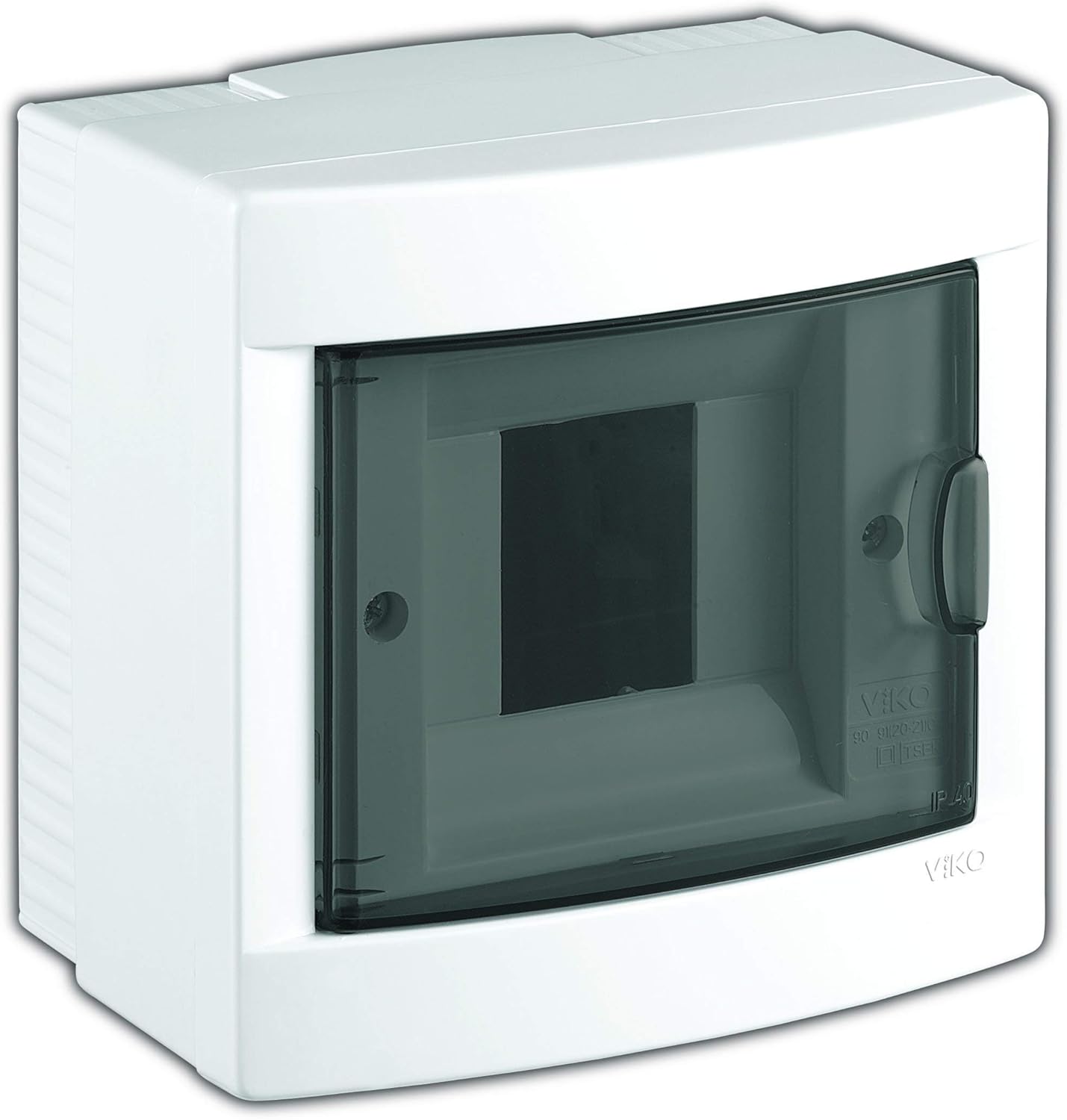 Surface-Mounted Moisture-Proof Distributor 1 Row IP65 With Transparent