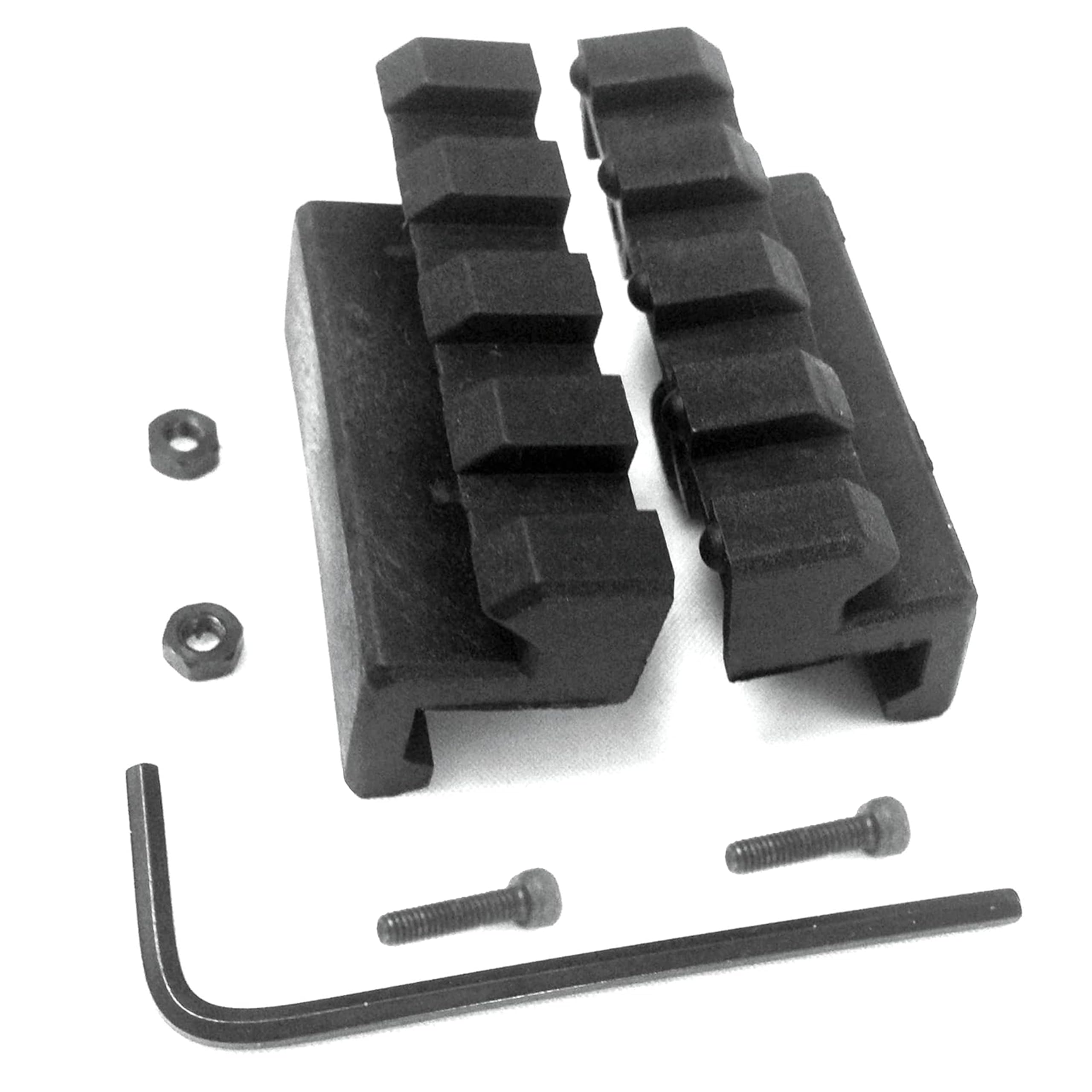 Adaptador de riel Ade Advanced Optics S&W Sigma - Montaje Weaver Picatinny - Conversión de cola de milano de 20 mm para mira láser o linterna - Incluye tornillos de acero y llave - Instalación fácil y segura