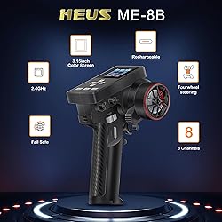 MEUS RACING ME-8B RC Transmitter 8 Channels 2.4GHz