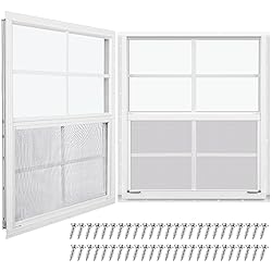 Tandefio 2 Pcs 24'' x 27'' White Flush Mount Shed