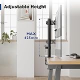 BONTEC Single Monitor Arm 13-34 inch Adjustable VESA 100x100kg 10 view 4