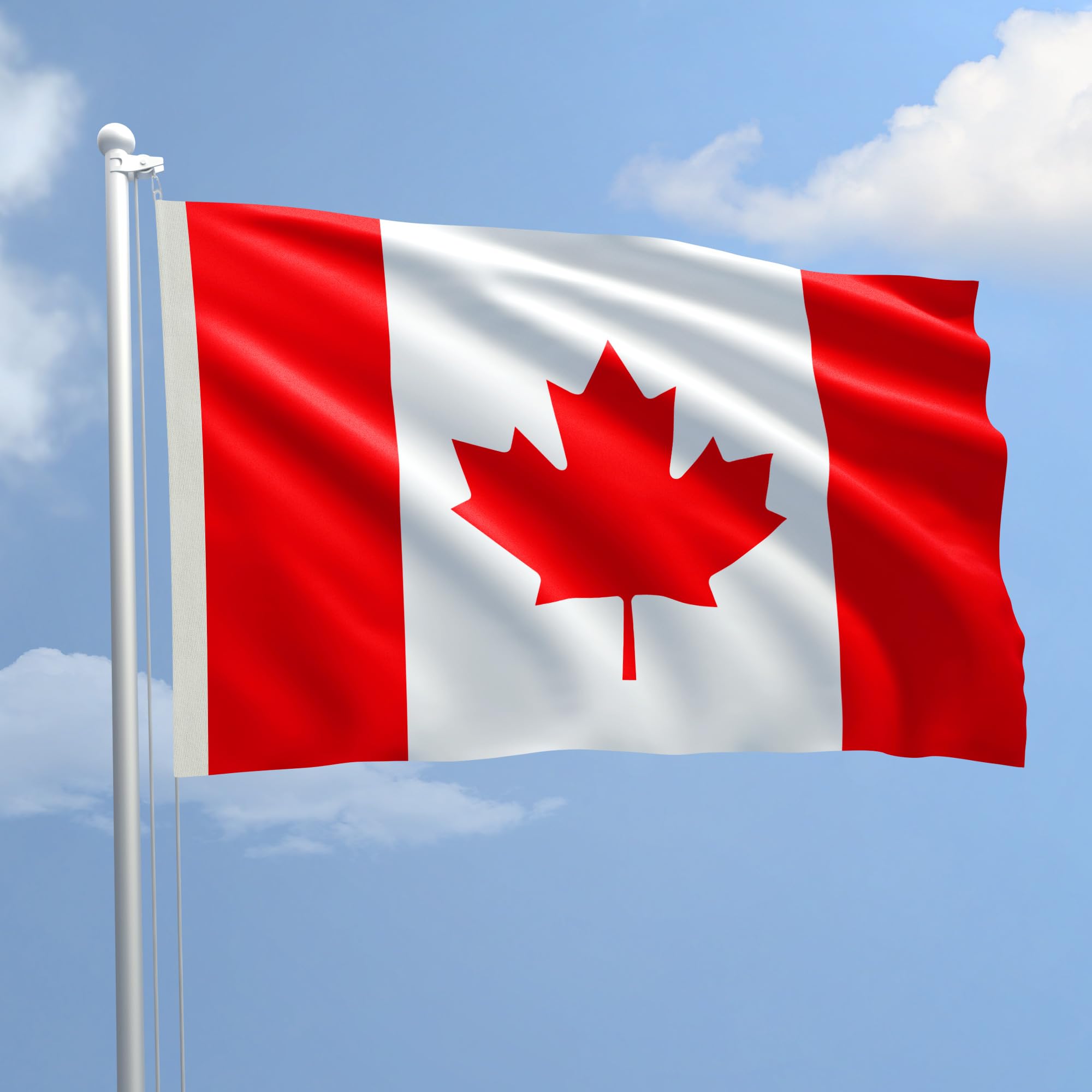 AL PRODUCTION Flag Canada in Nautical Fabric 150 x 220 – To Production