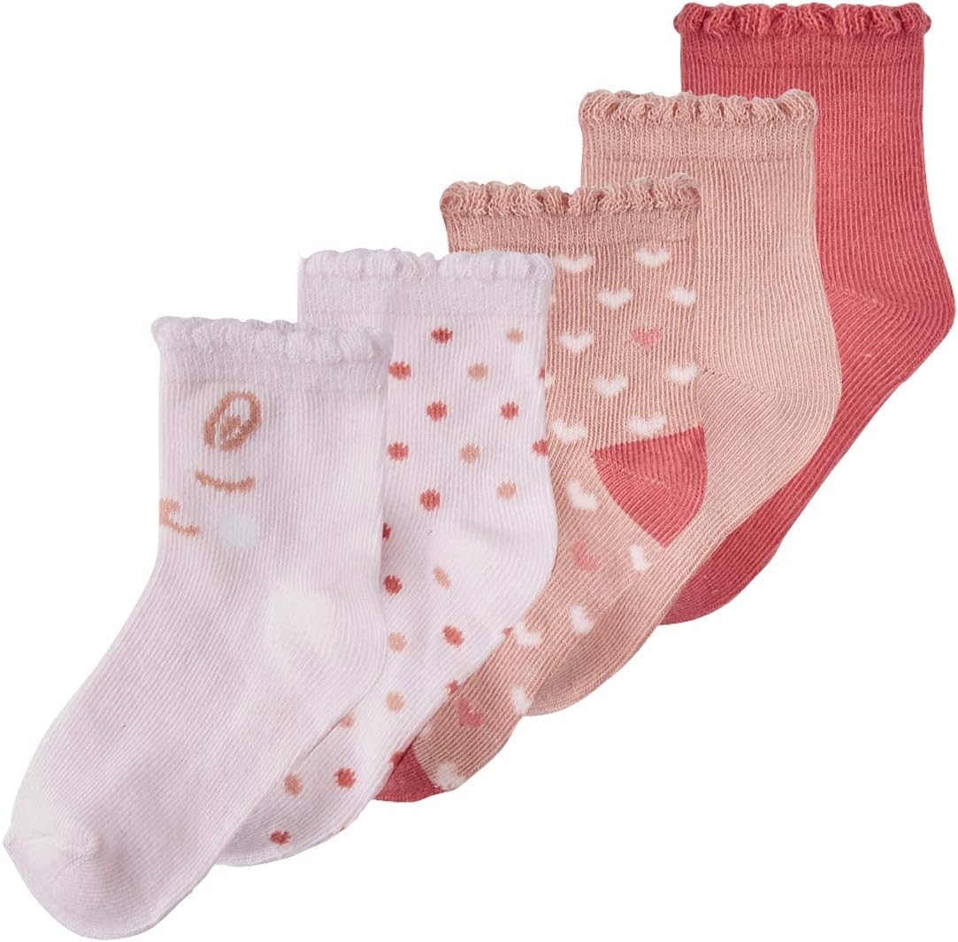 Vertbaudet Lot De 5 Paires De Mi Chaussette Bebe Fille Rose 15 18 Vetements Chaussettes Ram Mount Co Uk