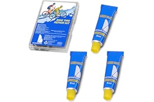 Beanewone Bike Tire Repair Kit, Bicycle Inner Tube Patch Kit – Portable Case for Bicycle, Motorcycle & Inflatable Tubes