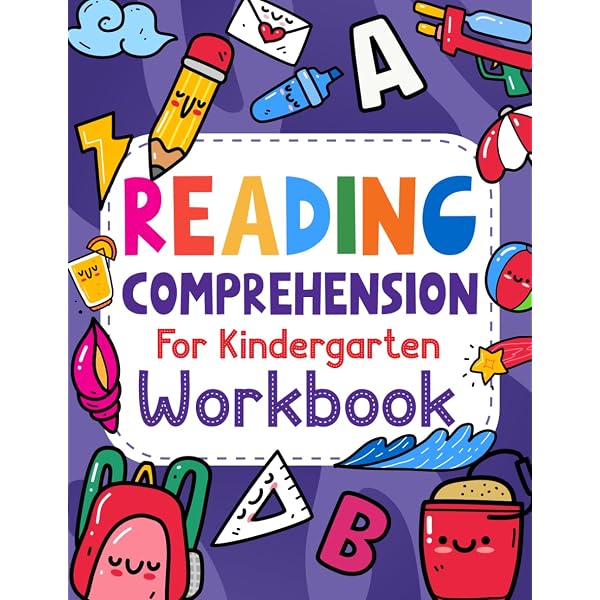 Preschool Reading Comprehension Workbook: Fun Educational Book for