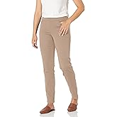 Briggs New York Womens Cotton Super Stretch Pull-on Pant