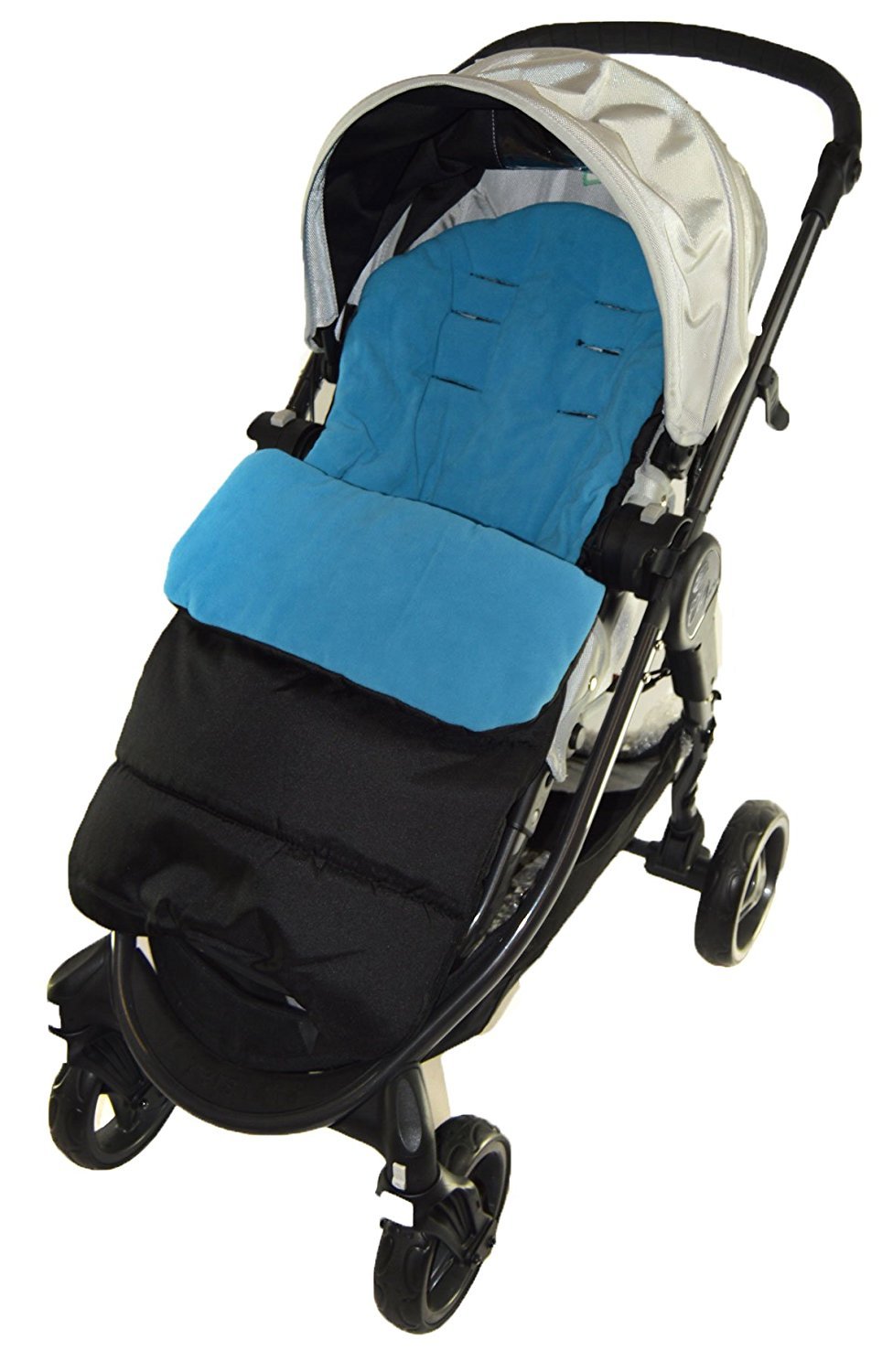 Shop for Footmuff/Cosy Toes Compatible with Baby Jogger Pushchair Ocean Blue