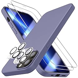 Dssairo [5 in 1 for iPhone 13 Pro Case, with 2 Pack