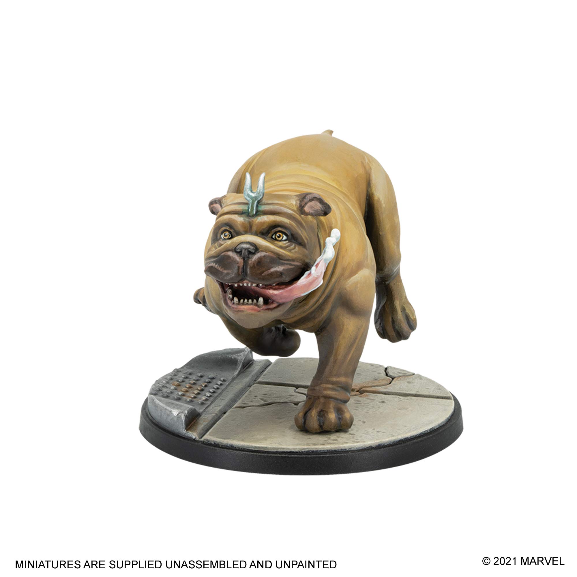 Marvel: Crisis Protocol Crystal and Lockjaw CHARACTER PACK - Inhuman Royalty Unleashed! Tabletop Superhero Game, Ages 14+, 2 Players, 90 Minute Playtime, Made by Atomic Mass Games
