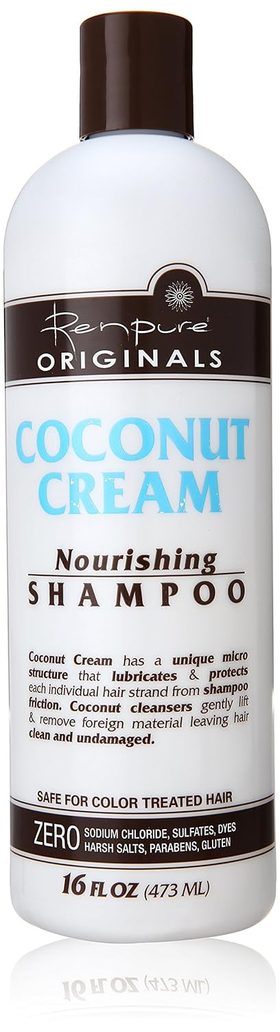 Renpure Originals Coconut Cream Hair Nourishing Shampoo - 16 Oz