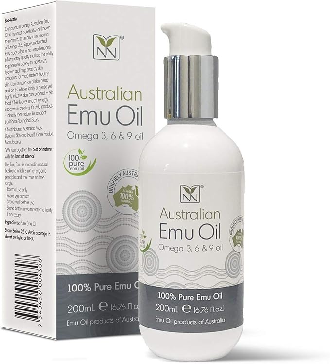 Extra Large Emu Oil 100 Pure Australian Emu Oil 6.8 oz Bottle