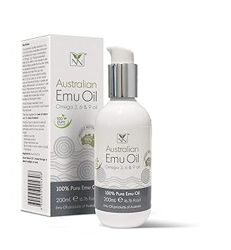Amazon Com Ultra Pure Australian Emu Oil 6 8 Ounce Luxury