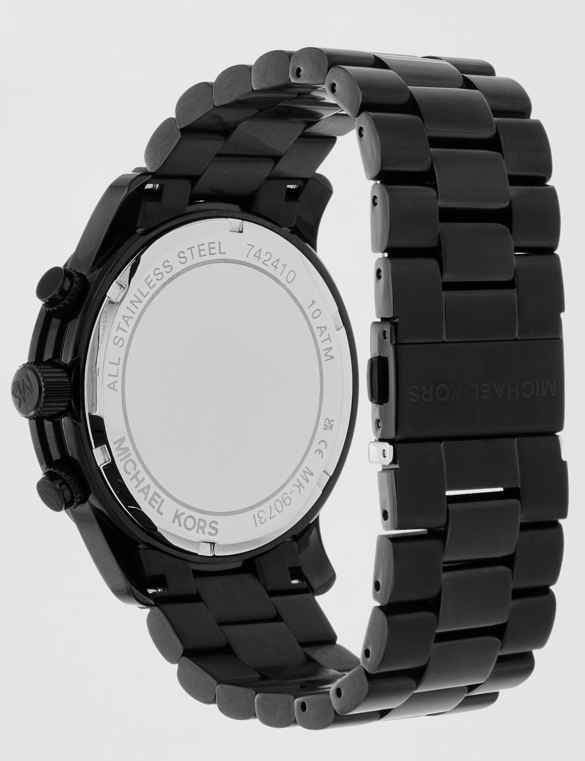 Michael Kors Runway Men's Watch, Stainless Steel Chronograph Watch for Men with Steel or Silicone Band