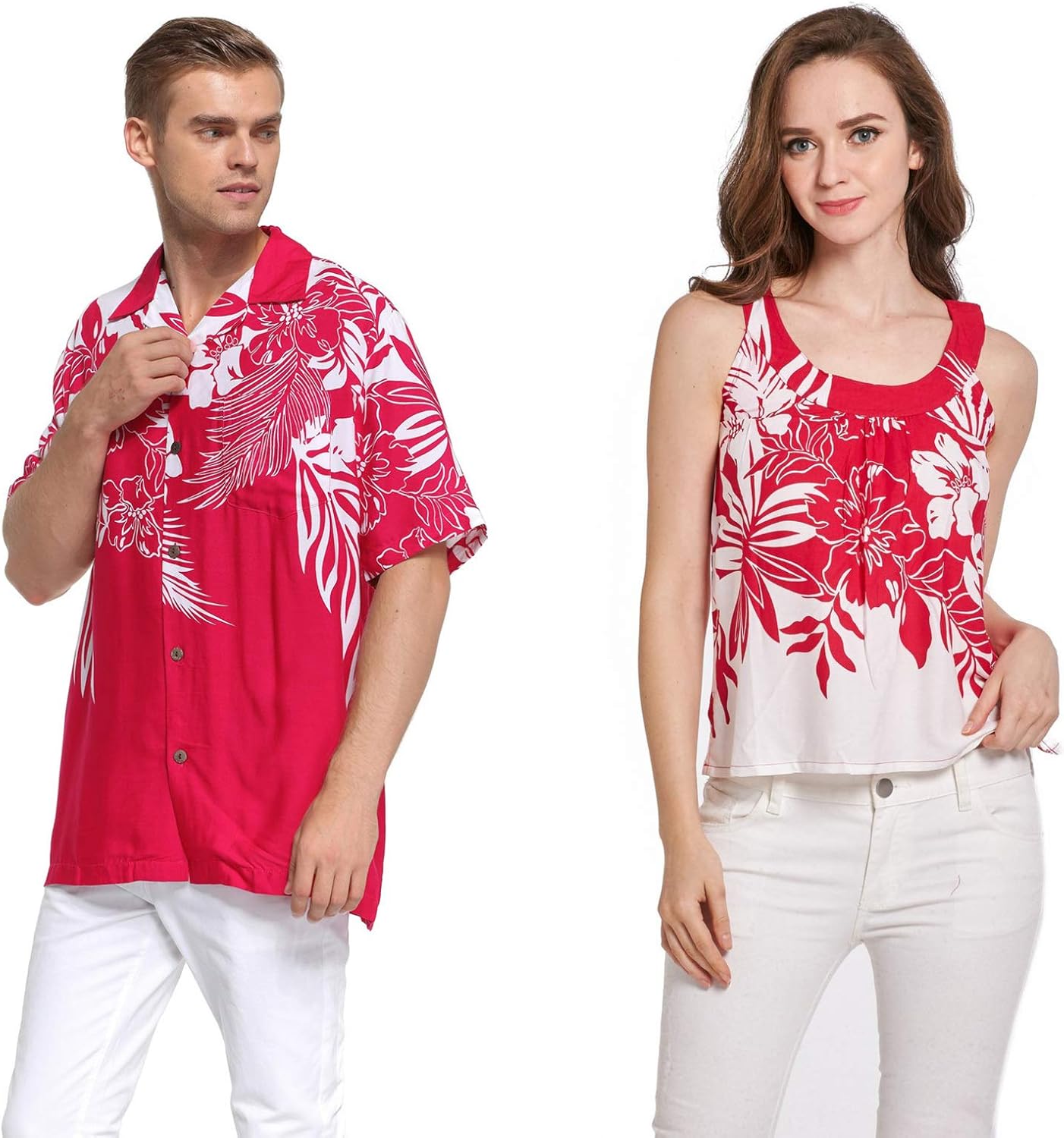 matching hawaiian shirts for couples