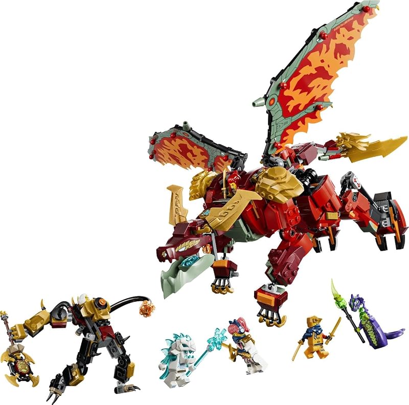 Ninjago Meca Dragón Transformable de Wyldfyre 71868
