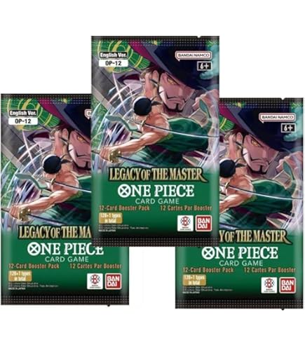 Amazon.com: One Piece: Legacy of the Master (OP-12) Booster Box : Toys &  Games