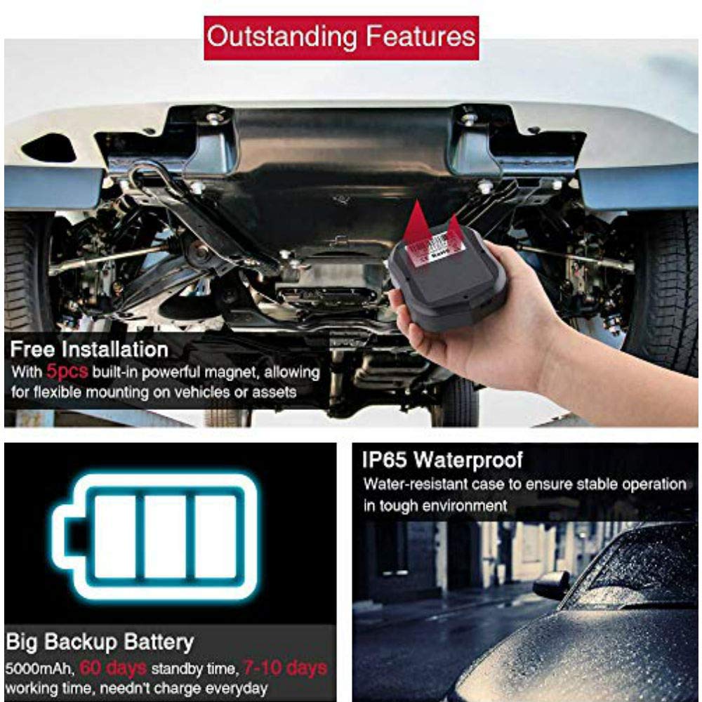 TKSTAR GPS TK905 Strong GPS Tracker 3 Months Standby