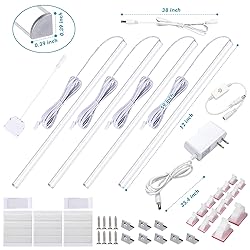 LED Display Lights Cold White, Strip Light Bars for