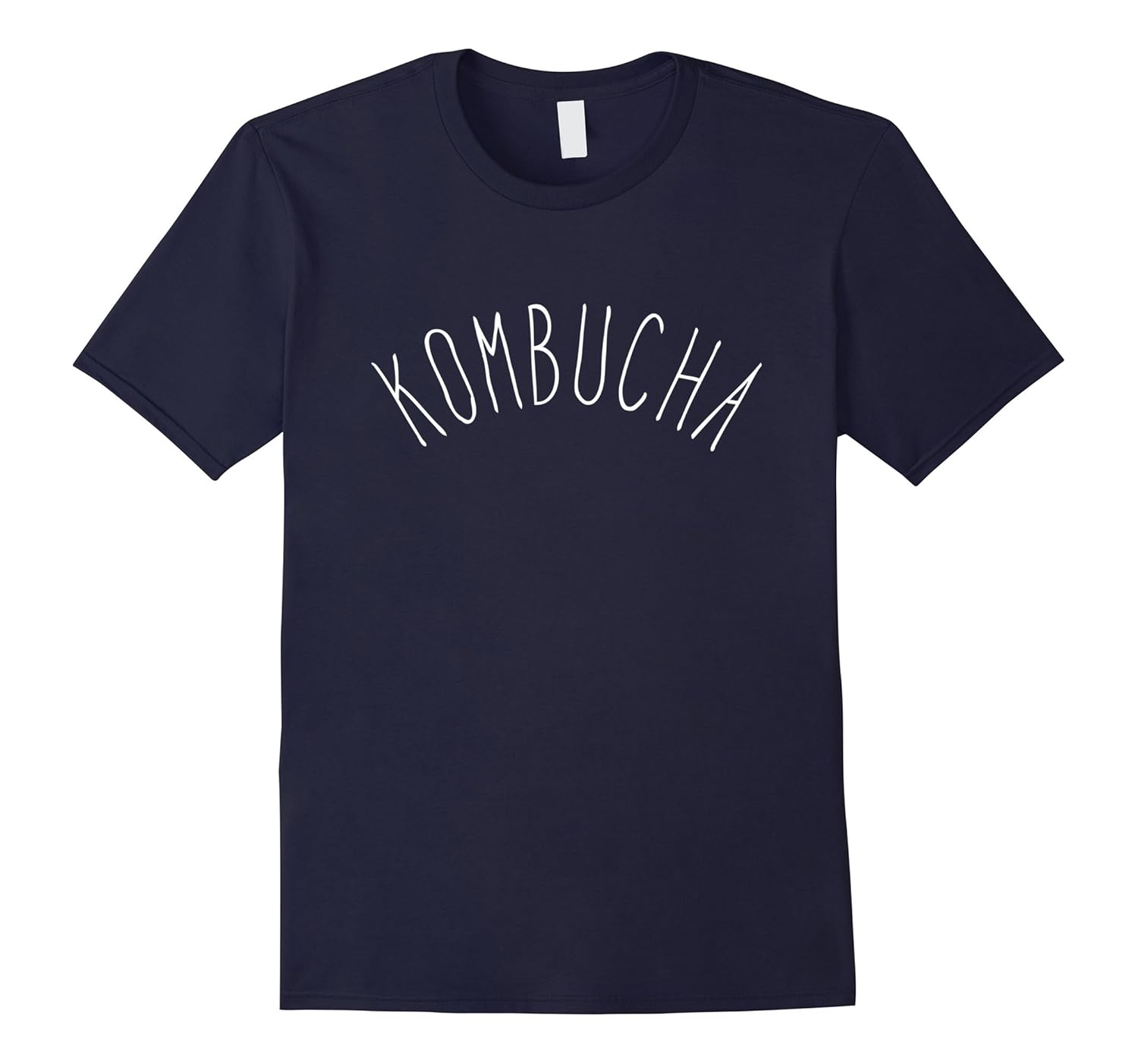 Kombucha Lover Printed Handwriting Tee-ANZ