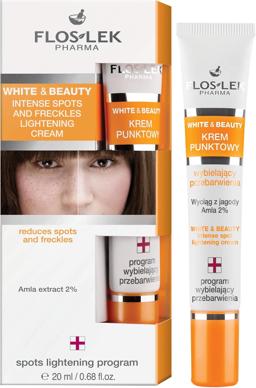 FLOSLEK Spot Face Cream Bleaching Discoloration & Freckles, Brightening point cream, 20 ml (Pack of 1)
