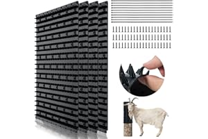 VENSHUN Silicone Massage and Scratching Pad Set - Full Body Anti-Itch Soft Pads for Horses and Cows (4 Pieces)