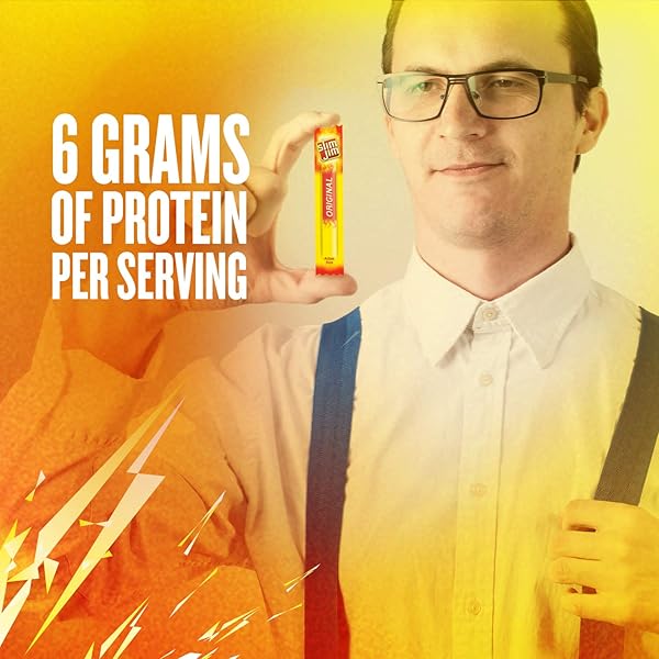 SLIM JIM SMOKED MEAT STICKS, ORIGINAL FLAVOR, 6G PROTEIN PER SERVING, SNACK SIZE, 0.28 OZ. (14 COUNT)