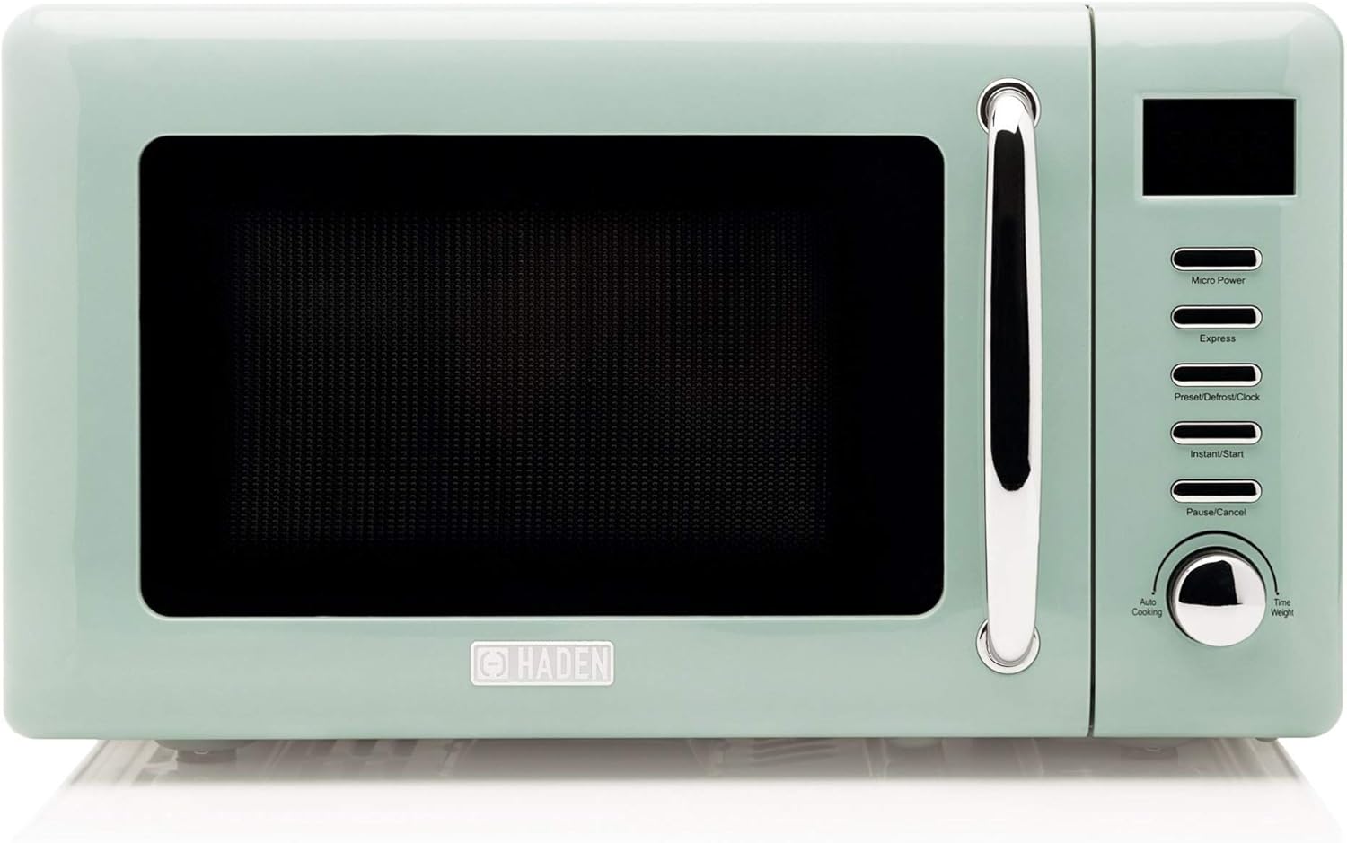 Haden 186683 Cotswold Sage Green Microwave, 20 Litre, 700 W