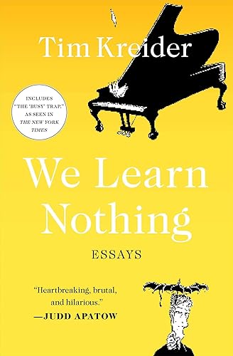 Download We Learn Nothing: Essays. PDF