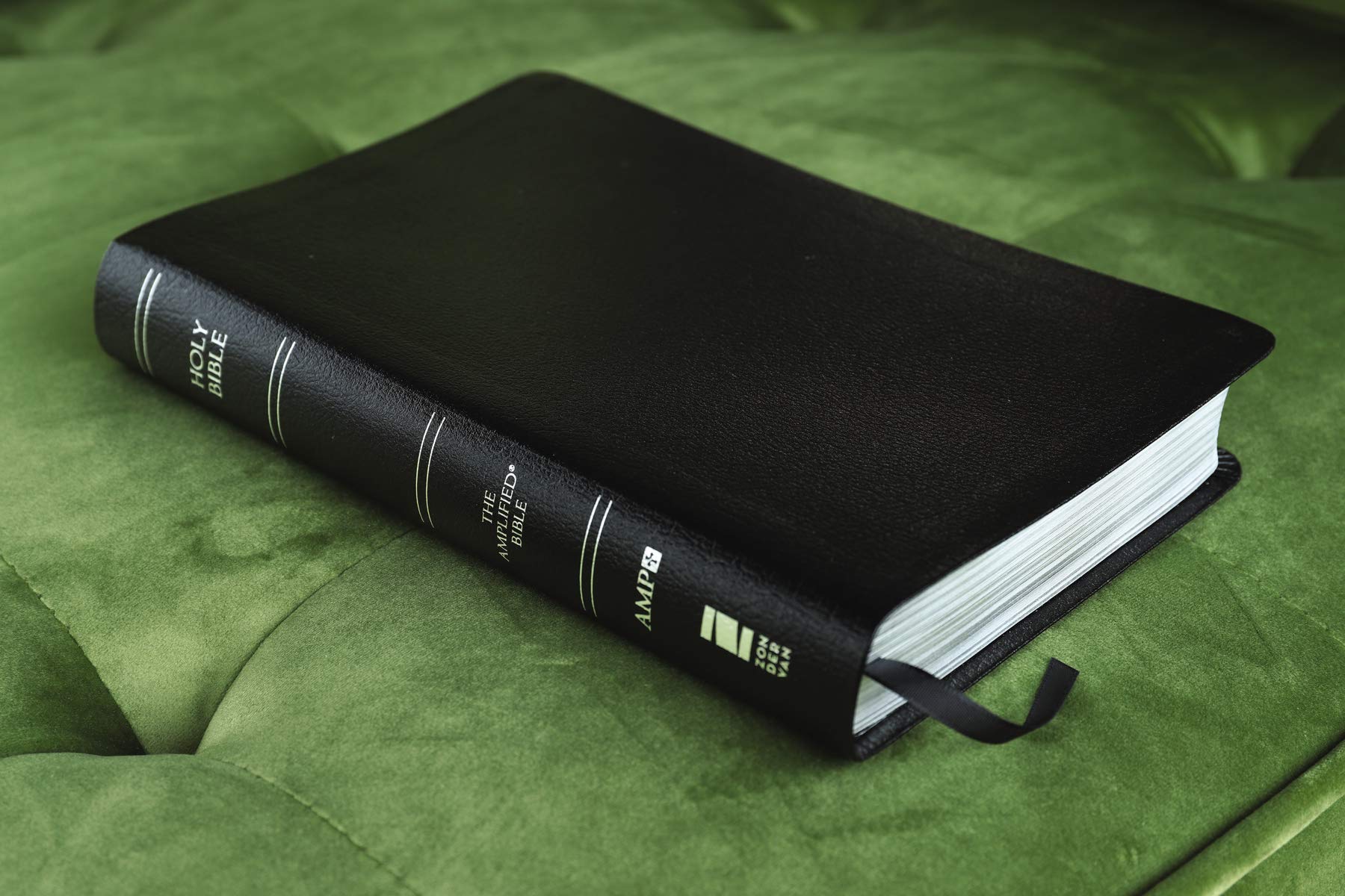 Amplified Holy Bible, Bonded Leather, Black, Thumb Indexed: Captures the Full Meaning Behind the Original Greek and Hebrew Amplified Holy Bible, Bonded Leather, Black, Thumb Indexed: Captures the Full Meaning Behind the Original Greek and Hebrew Bonded Leather