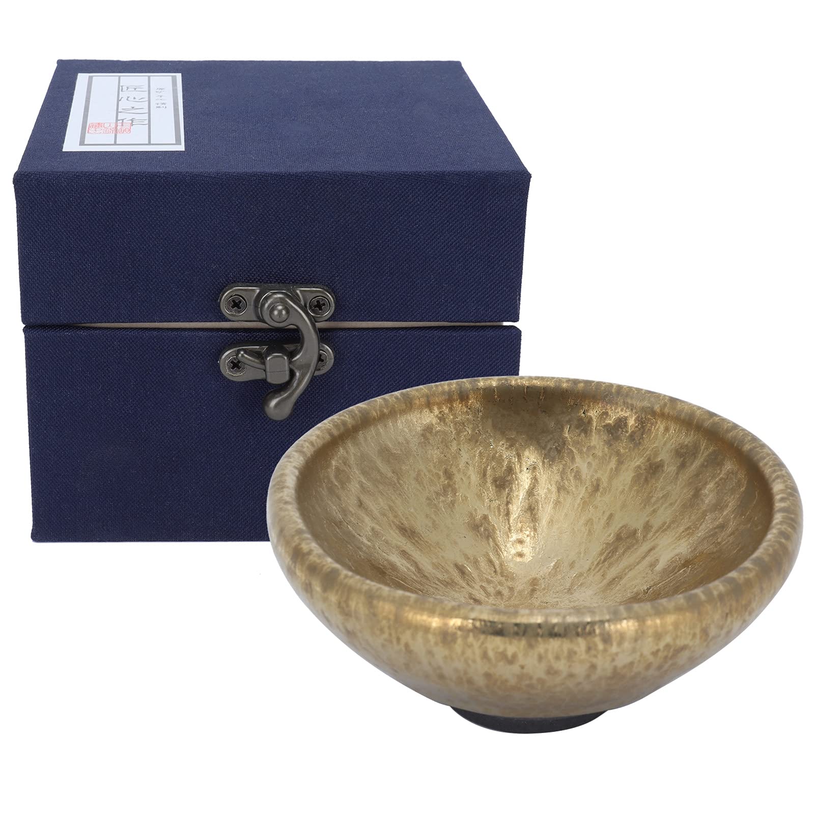 Vintage Jianzhan Tea Bowl Cup Chinese Tenmoku Kungfu Teacup Japanese Sake Cups Pure Hand‑Made Pottery Mug Crafts Drinkware