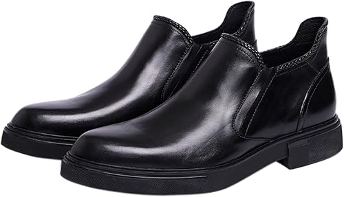 dress shoes and boots