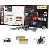 Largest 11.5 inch Wireless CarPlay Screen for Car,Built-in N-etflix/YouTube/TikTok and other apps,A-pple CarPlay & Android Au
