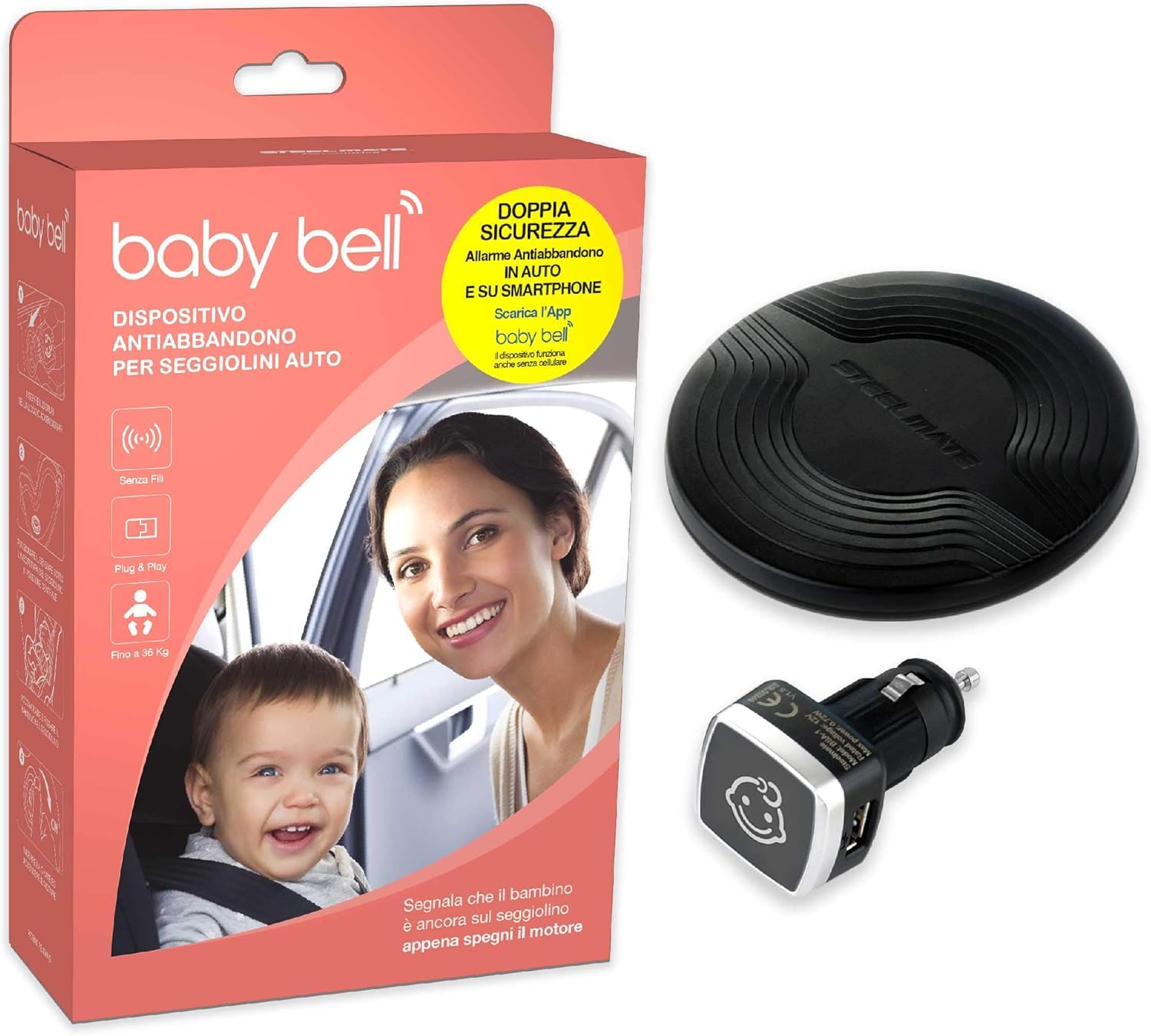 Steelmate Baby Bell Base Anti Abandonment Device
