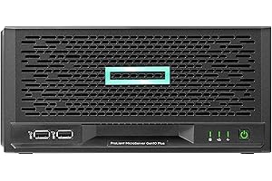 HP MicroServer Gen10 Plus Tower Server for Small Business, Intel Xeon E-2224 3.4GHz up to 3.4GHz Turbo, 32GB RAM, 4TB Fast SSD Storage, RAID, Windows Server 2019