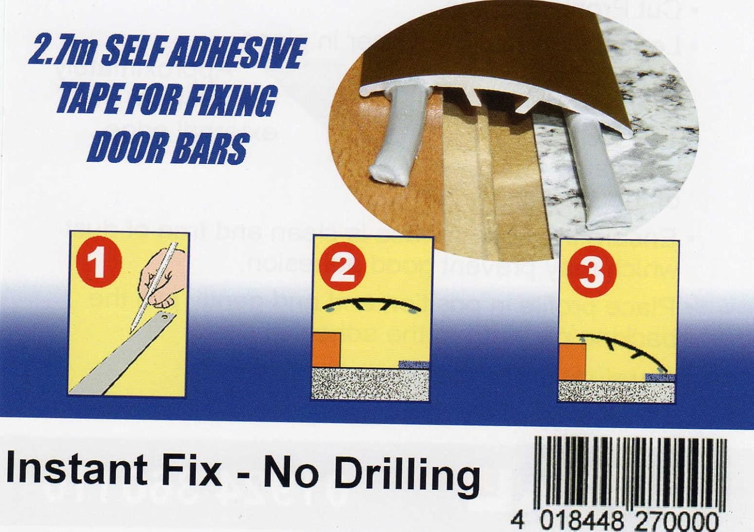 Dural Self Adhesive Tape For Fixing Door Thresholds Doorbars
