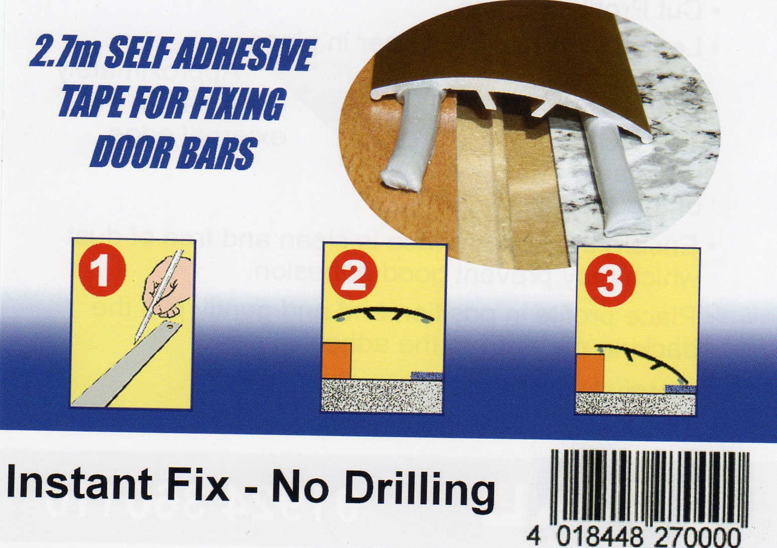 Dural Self Adhesive Tape For Fixing Door Thresholds Doorbars