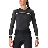 CASTELLI Women’s Merino Seamless Baselayer, Long Sleeve Merino Wool for Road Cycling & Gravel Biking