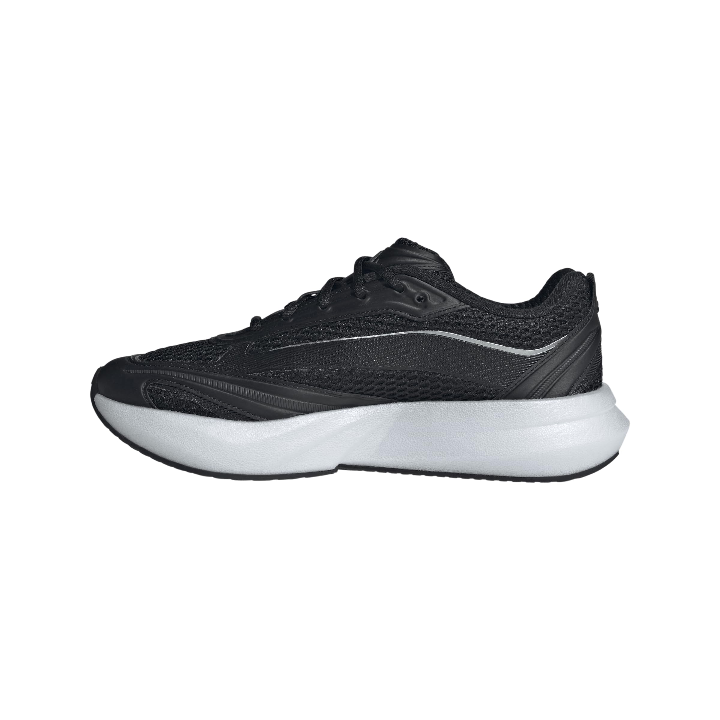 adidas Women’s Lightblaze Glow, Black/Black/Iron Metallic, 9