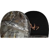 EDTREK Elite Hunter Reversible Wool Camo Beanie Deer Hunting Hat Duck Hunting Hat