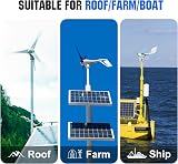 ECO-WORTHY 520W Solar Wind Kit: 400W Turbine + 120W Solar Panel for 12V Off Grid view 9