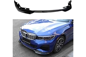 AOKAILI Front Bumper Lip Compatible for 2019-2022 3 Series G20/G28 Sedan 3 Series M Sport,3Pcs Lip Chin Spoiler Gloss Black Front Bumper Spoiler