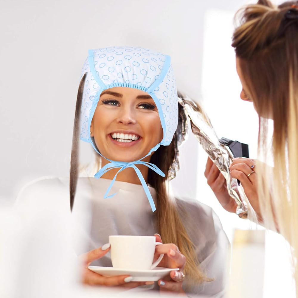 30Pcs Hair Highlight Cap Kit, Salon Hair Coloring Dye Cap Highlight