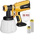 HEINPRO Cordless Paint Sprayer Compatible with Dewalt 20V Max Battery Brushless Paint Gun (No Battery), Electric Paint Sprayer for Furniture and House Painting, Paint Sprayers for Home Interior