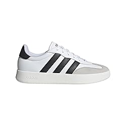 adidas Mens Barreda Sportswear, White/Black/Grey, 13