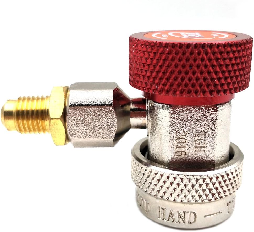 Nikauto 1Pair r134a High & Low Pressure Automotive Air Conditioning Quick Coupler Connector Adapters: Automotive