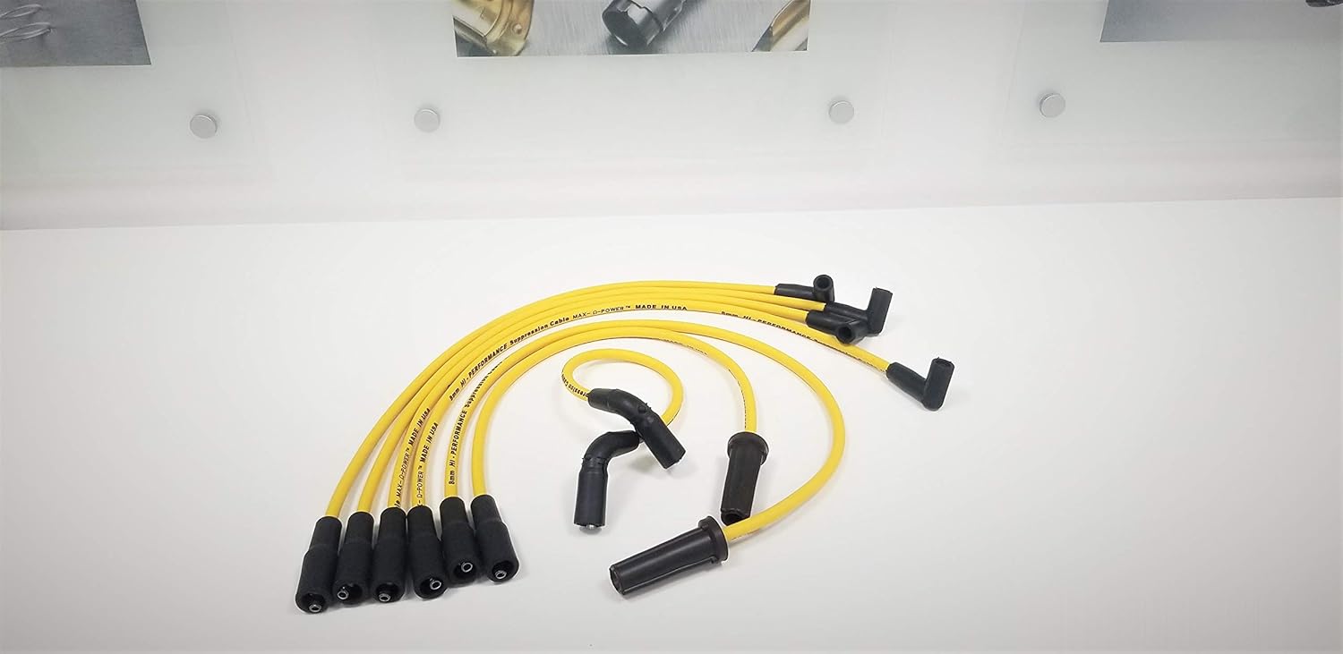 Spark Plug Wire Set for Chevrolet Blazer S10 Jimmy Savana Express GMC V6 4.3L Made in USA: Automotive