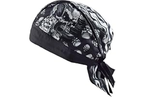 MJMOTO Motorcycle Helmet Balaclava Retro Men Summer Motorbike Skull Caps Sports Head Wrap Headband Running Cycling Bandana Hat