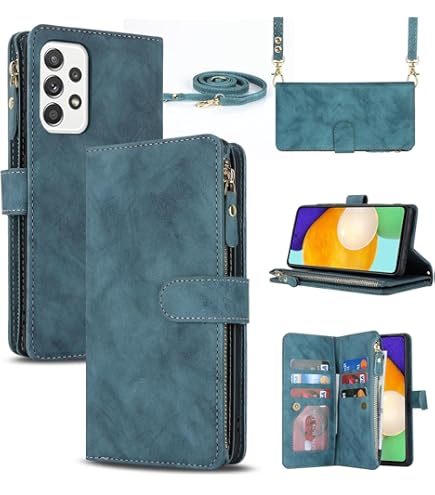 Amazon.com: Njjex Wallet Case for Samsung Galaxy A52S 5G