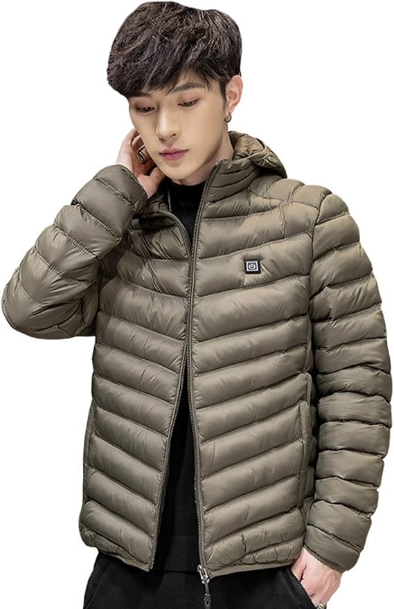 Amazon 冬服 中綿コート メンズ ショート丈 フード付き 厚手 防風 防寒 暖かい カジュアル 通勤 通学 登山 アウトドア ダウンジャケット 大きいサイズ 修身 ファッション 無地 4色展開 L 5xl コート ジャケット 通販